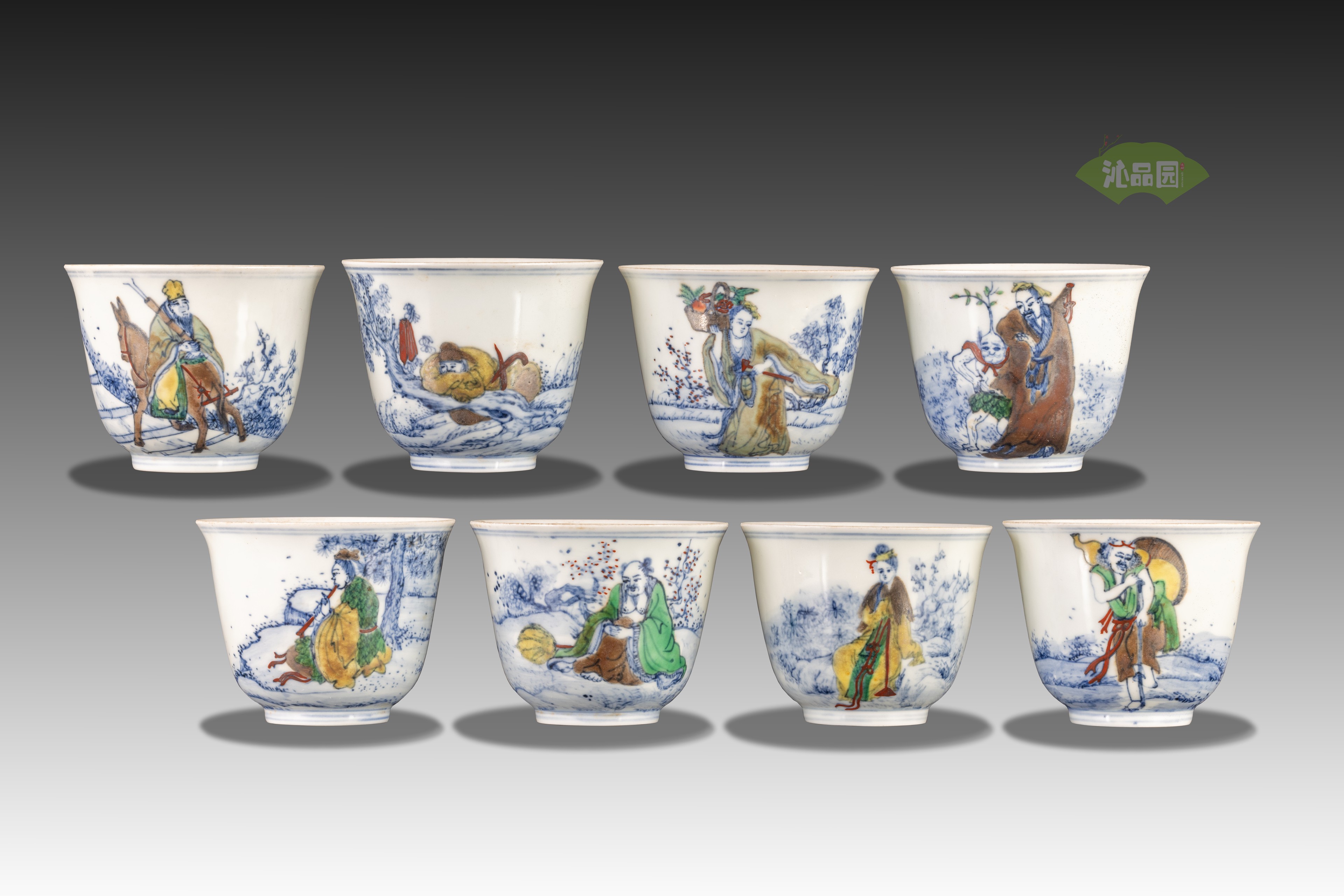 明成化 八仙杯